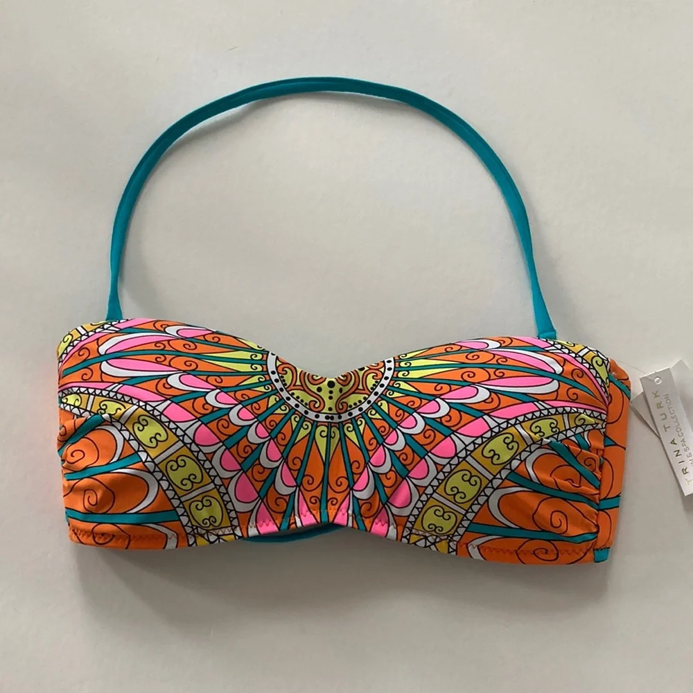 Trina Turk Swim & Spa Collection Capri Bikini Top - Picture 2 of 11